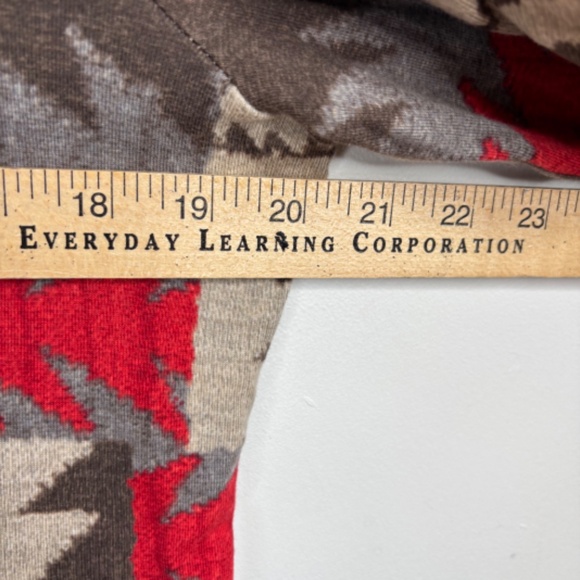 Lauren Ralph Lauren Sweater XL Aztec Tribal Southwestern Western Print Cotton - Picture 7 of 9